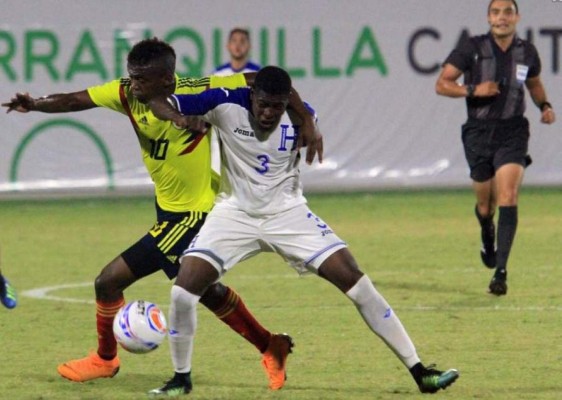 Honduras empata ante Colombia y acaricia pase a semi en Centroamericanos