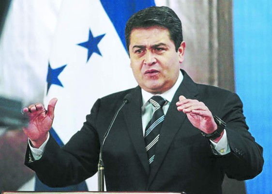 Reducir la delincuencia, el mayor logro del presidente de Honduras