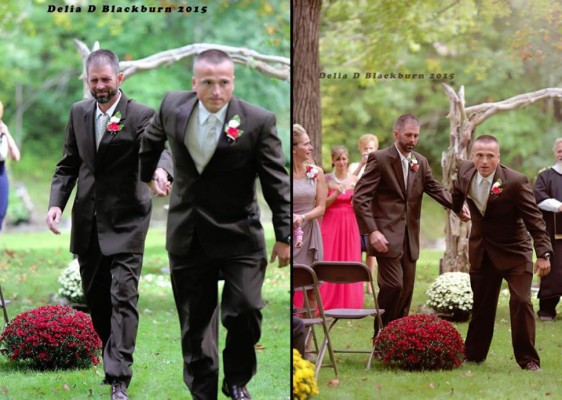 Detiene la boda de su hija para sorprender a padrastro