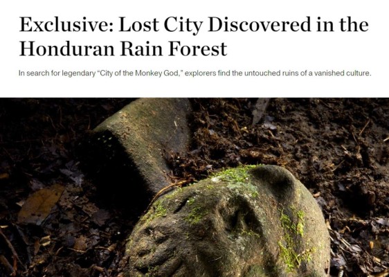 'Hallamos asombrosos vestigios de una cultura desconocida”