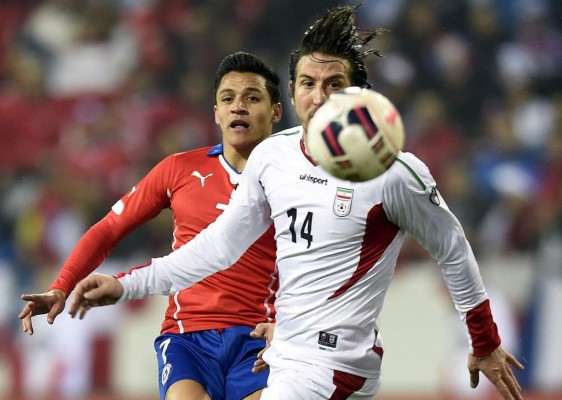 Chile tropieza en amistoso frente a un rocoso Irán