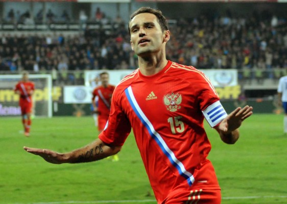 El capitán de Rusia, baja para el Mundial de Brasil