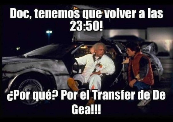 Memes del frustado pase de David de Gea