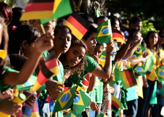 Con Argentina en la final brasileños descubren que son 'alemanes desde niños'