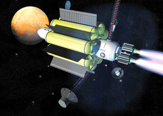 Viaje a Marte en 39 días