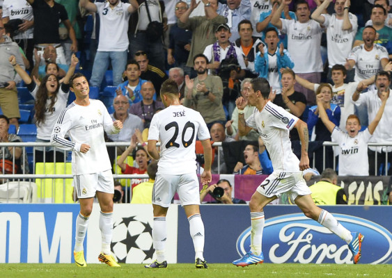 Cristiano y Di María calman las turbulencias en el Real Madrid