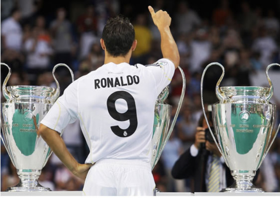 Histórica presentación de Cristiano Ronaldo