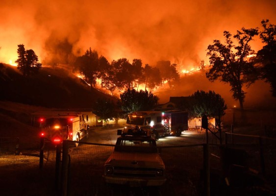 Incendio del tamaño de Los Ángeles es el mayor en la historia de California