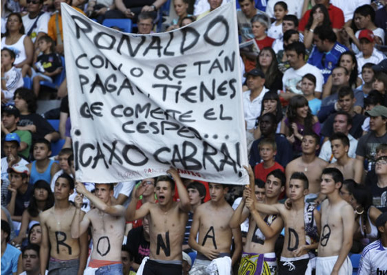 Histórica presentación de Cristiano Ronaldo