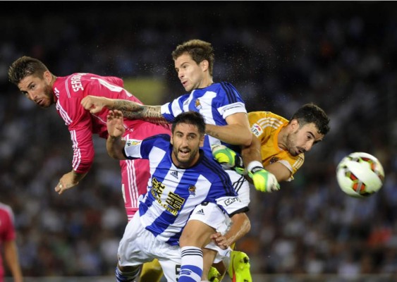 Real Madrid encaja su primera derrota en la Liga ante Real Sociedad