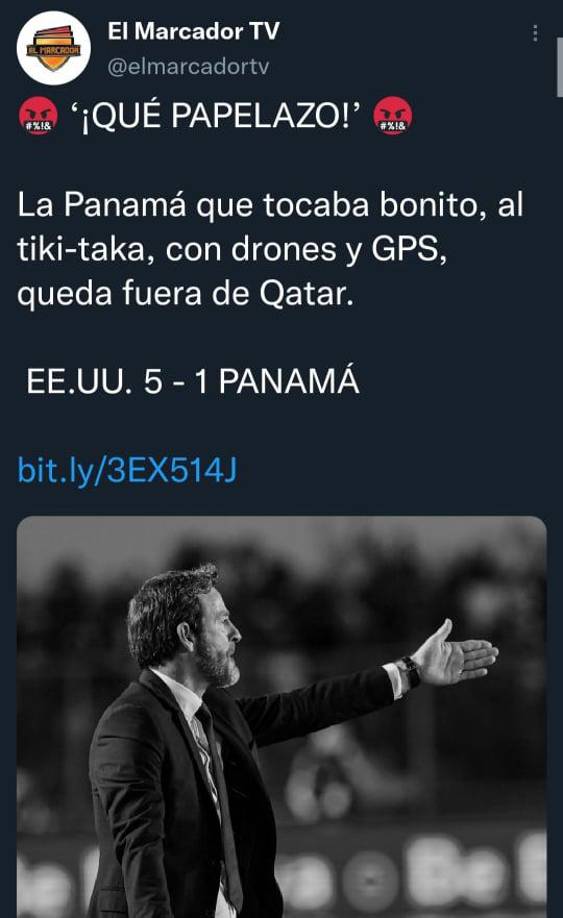 “Papelazo”, señalaron en Panamá tras quedarse sin poder ir al Mundial de Qatar 2022.