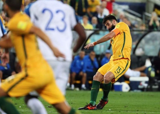 Video: El gol de Australia que abrió el marcador frente a Honduras