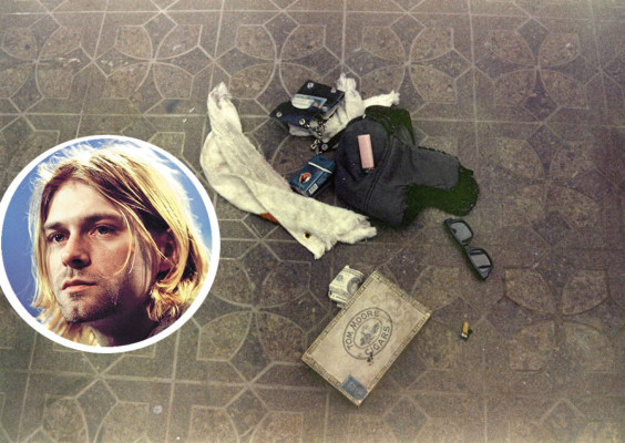 Difunden nuevas imágenes de la muerte de Kurt Cobain