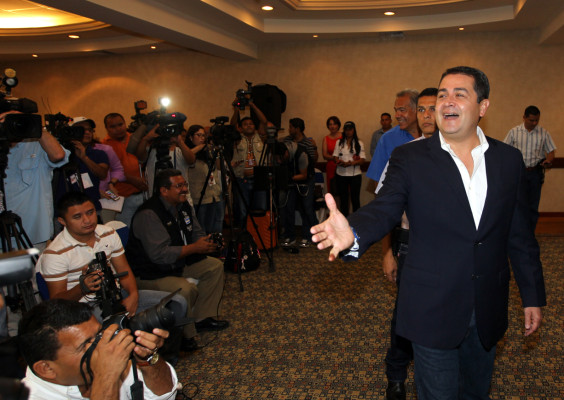 'El triunfo no se negocia con nadie”: Juan Orlando Hernández