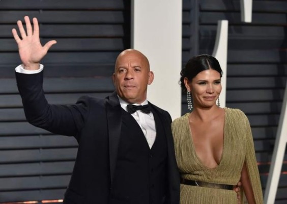 Vin Diesel (49) y Paloma Jiménez (33).