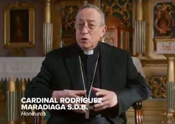 Cardenal hondureño se suma al Papa en campaña a favor de vacuna anticovid