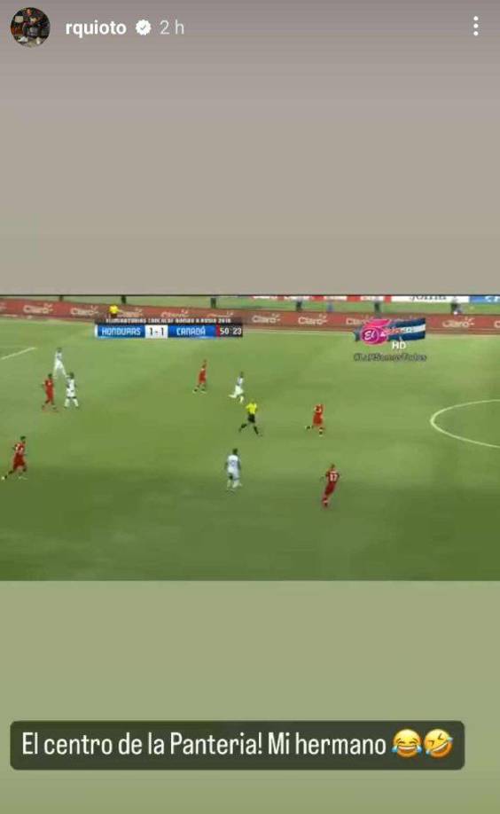 Romell Quioto recordó uno de los golazos marcados con la H y en donde fue asistido por Alberth Elis.