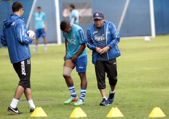 Luis Garrido inicia su recuperación en la Selección de Honduras