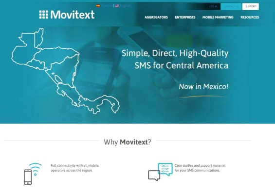 Movitext expande sus servicios móviles en Centroamérica y Caribe