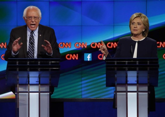 Debate demócrata: Hilary Clinton se define como progresista