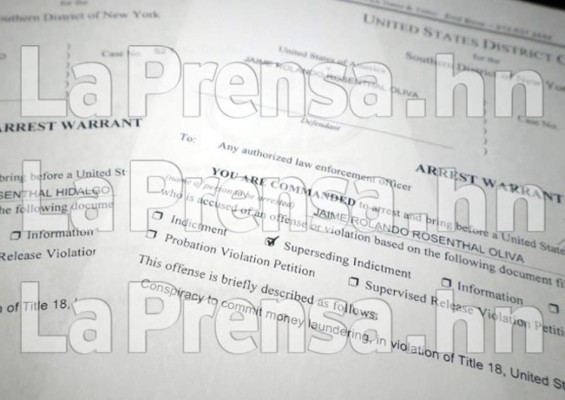 EXCLUSIVA: EUA emitió orden de captura contra Jaime Rosenthal