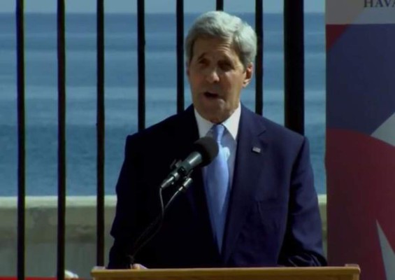 John Kerry pide una 'democracia auténtica' en Cuba 