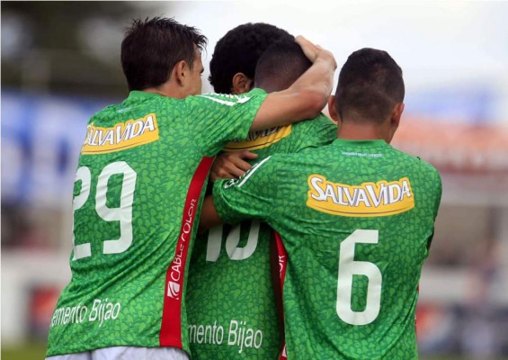 Marathón por fin gana y abandona el sótano a costa del Motagua