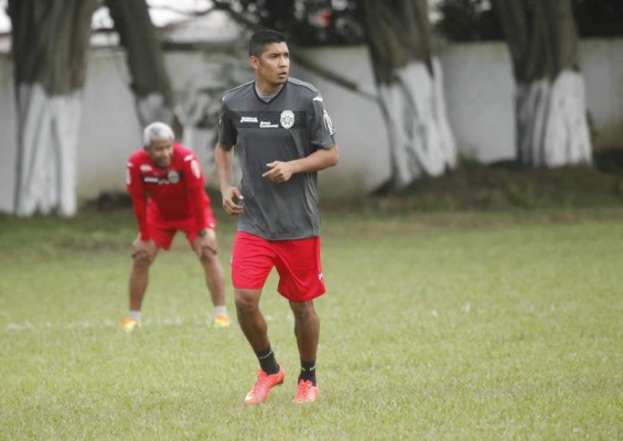 Melvin Valladares ya entrena con el Marathón