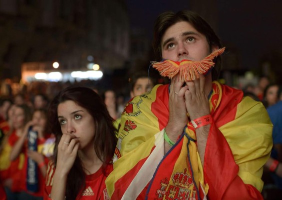 Fotos de la amargura de España y la alergía de Holanda