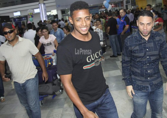 'Choco' Lozano llegó a Honduras para integrarse a la selección