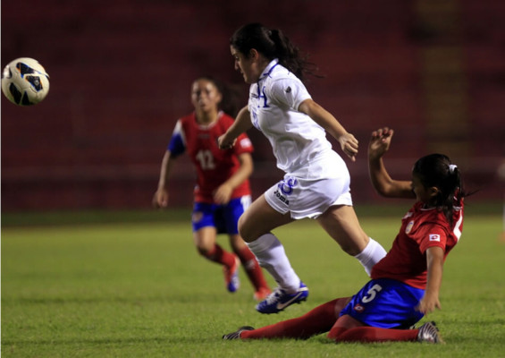 Honduras fue goleada por Costa Rica a nivel femenino
