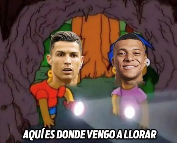 Mbappé recibe burlas: crueles memes a Francia tras caída ante España en el Mundial