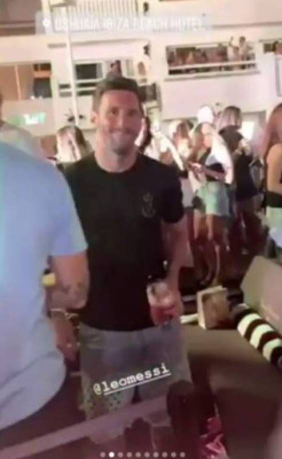 Lionel Messi se estará uniendo en los próximos días al FC Barcelona tras unas vacaciones en Ibiza.