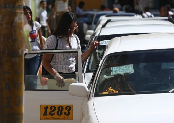 L1 subirá pasaje en una parte de taxis de Tegucigalpa