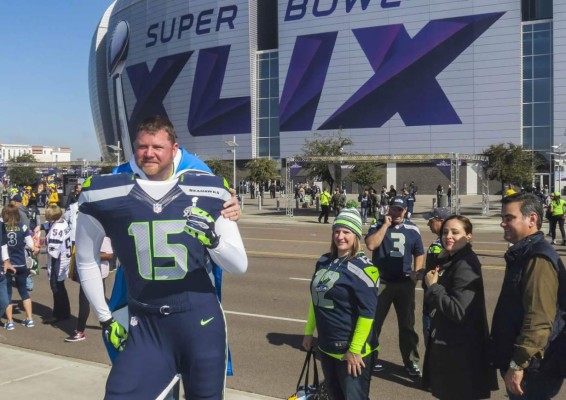 Fotos del ambiente del Super Bowl