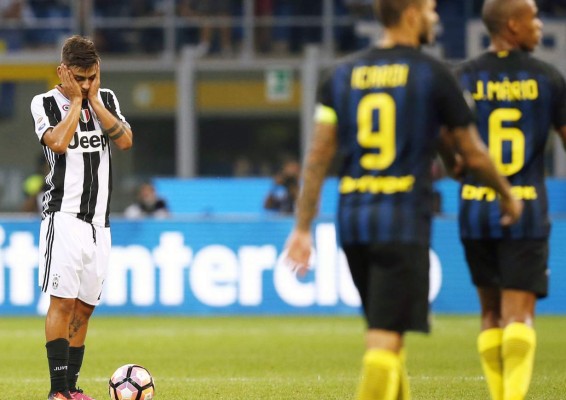 El Inter remontó y frenó a la Juve