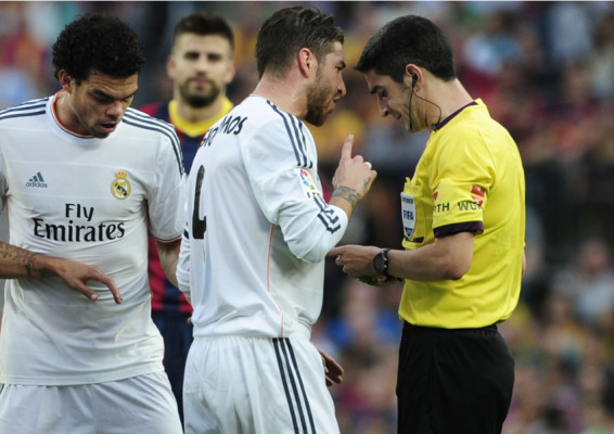 Sergio Ramos: 'El árbitro ha sido determinante en el resultado'