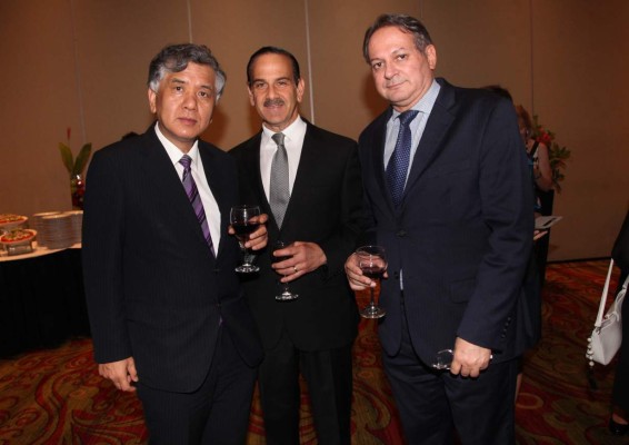 Despedida embajadores de Brasil y Argentina