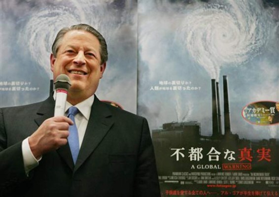 Al Gore y ONU ganan Nobel de Paz por labor ambientalista
