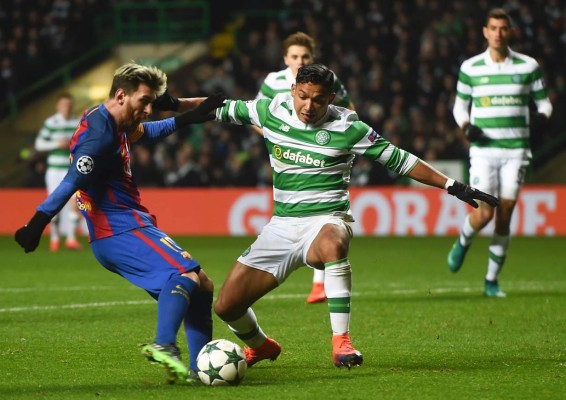 Barcelona avanza a octavos a costa del Celtic y Emilio Izaguirre