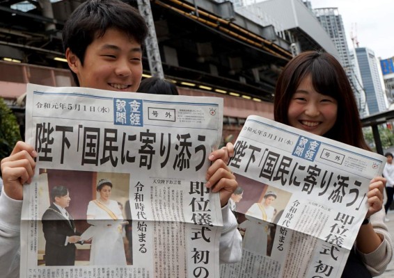 Naruhito se convierte en el nuevo emperador de Japón