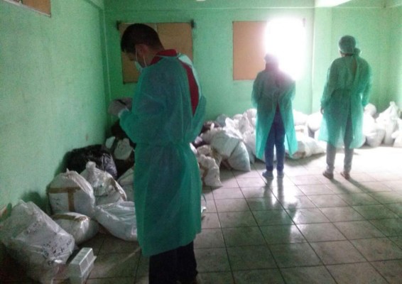 Aseguran bodega con insumos médicos del Hospital Escuela