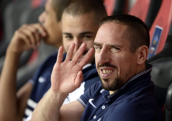 Ribéry en lista definitiva de Francia, pero sigue siendo duda para Brasil