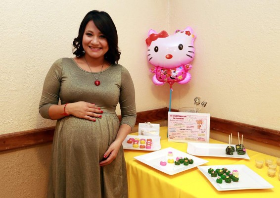 Fiesta maternal para Luisa George