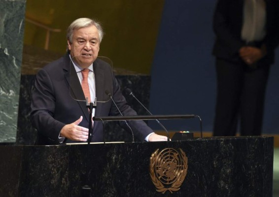 Guterres deplora caos en orden mundial al inaugurar Asamblea de la ONU
