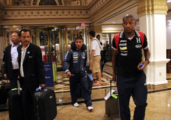 Selección de Honduras ya está en Washington para jugar Copa Uncaf