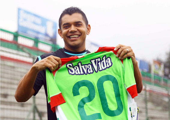 Amado Guevara y Alfredo Mejía presentados en el Marathón