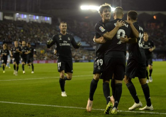 Real Madrid se impone ante Celta y se le acerca al Barcelona