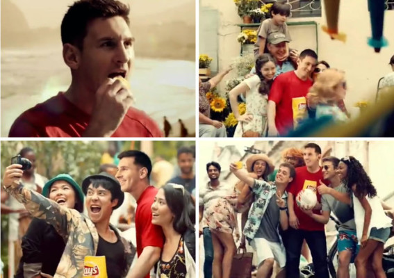 Video: Messi ya se divierte en Brasil