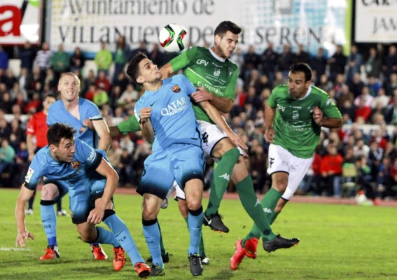 El Barça no puede con el Villanovense